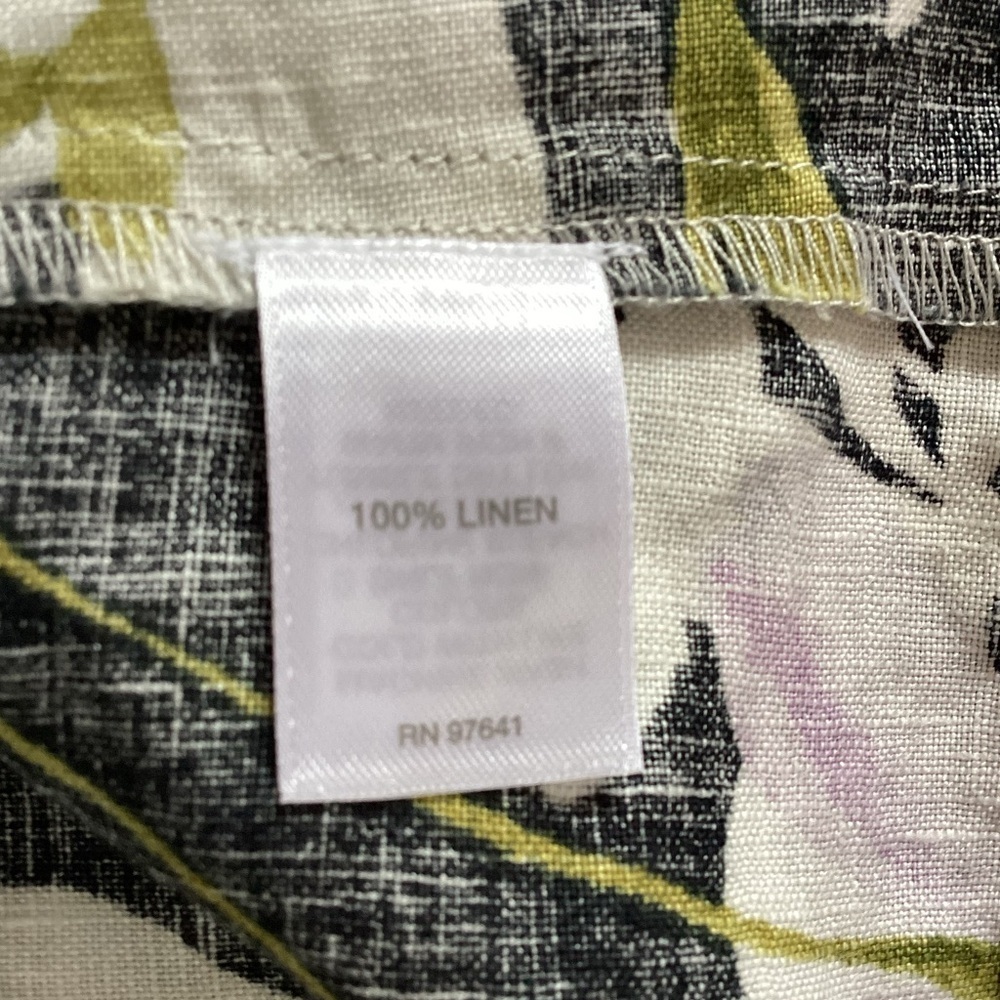 J Jill NWT Sleeveless 100% Linen Floral 4X
Pockets Pastel Split Neck Dress - Picture 9 of 10